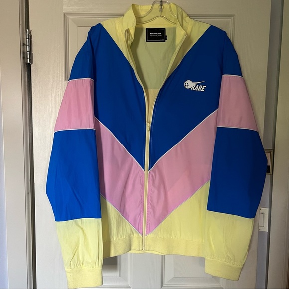 Pink + Dolphin RARE Color Block Nylon Jacket - Picture 3 of 13
